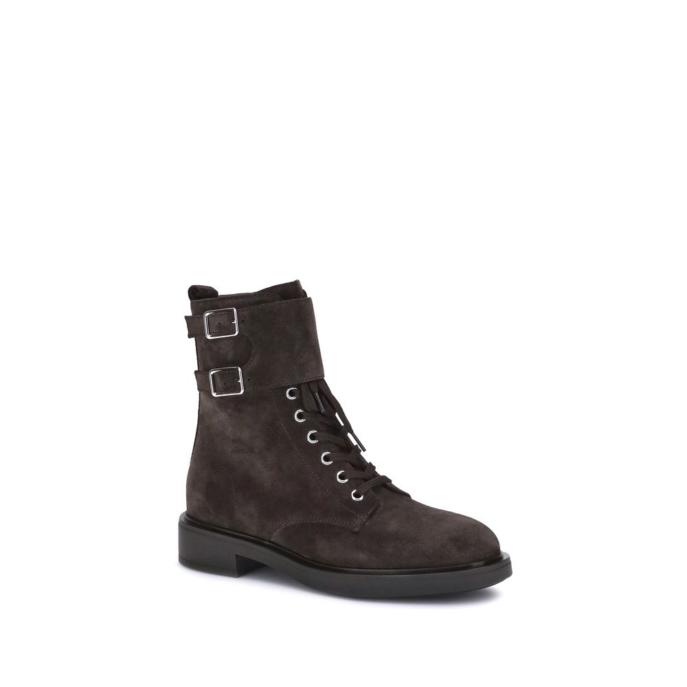 Laced Ankle Boots