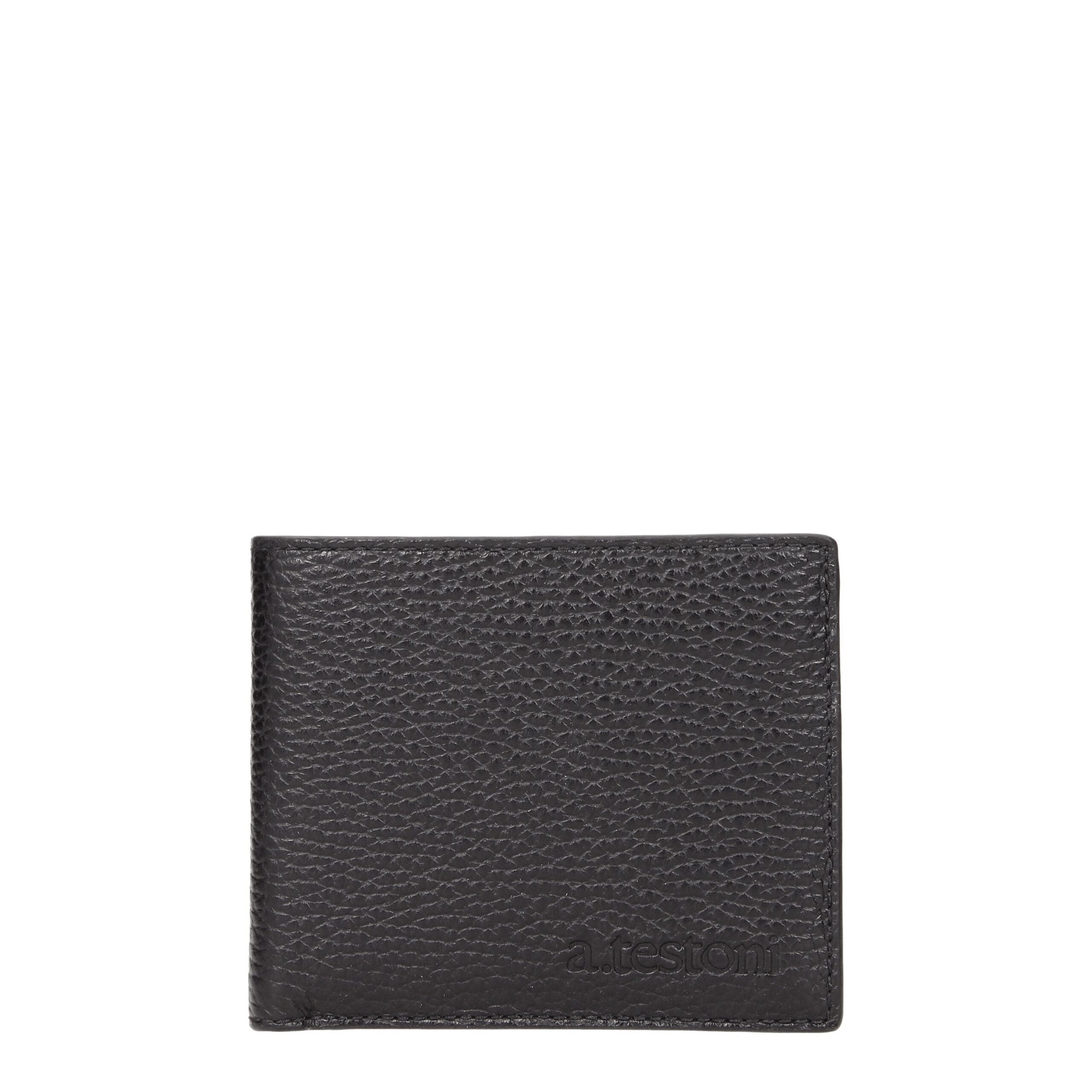 Black Leather Wallets