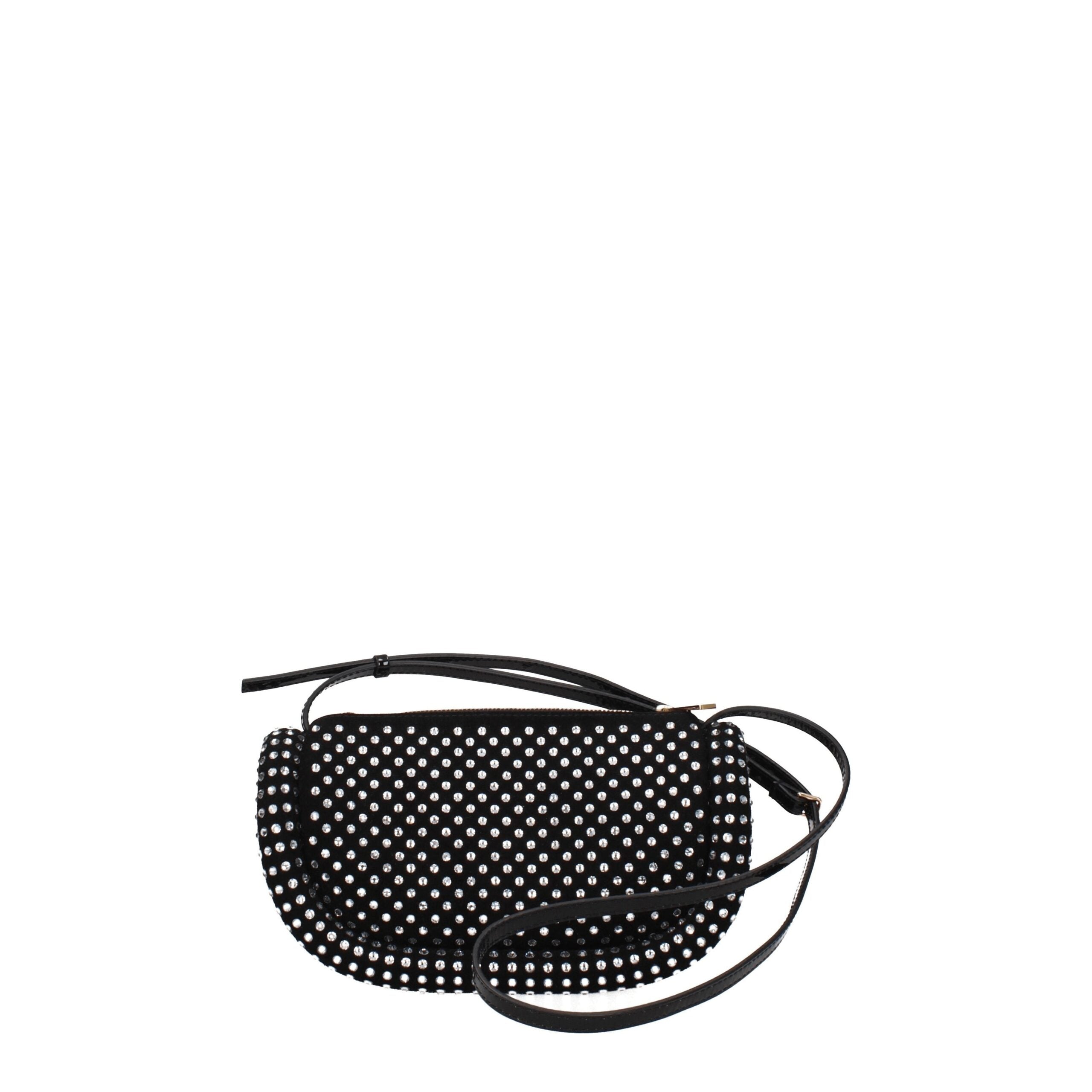 Black Leather Crossbody Bags
