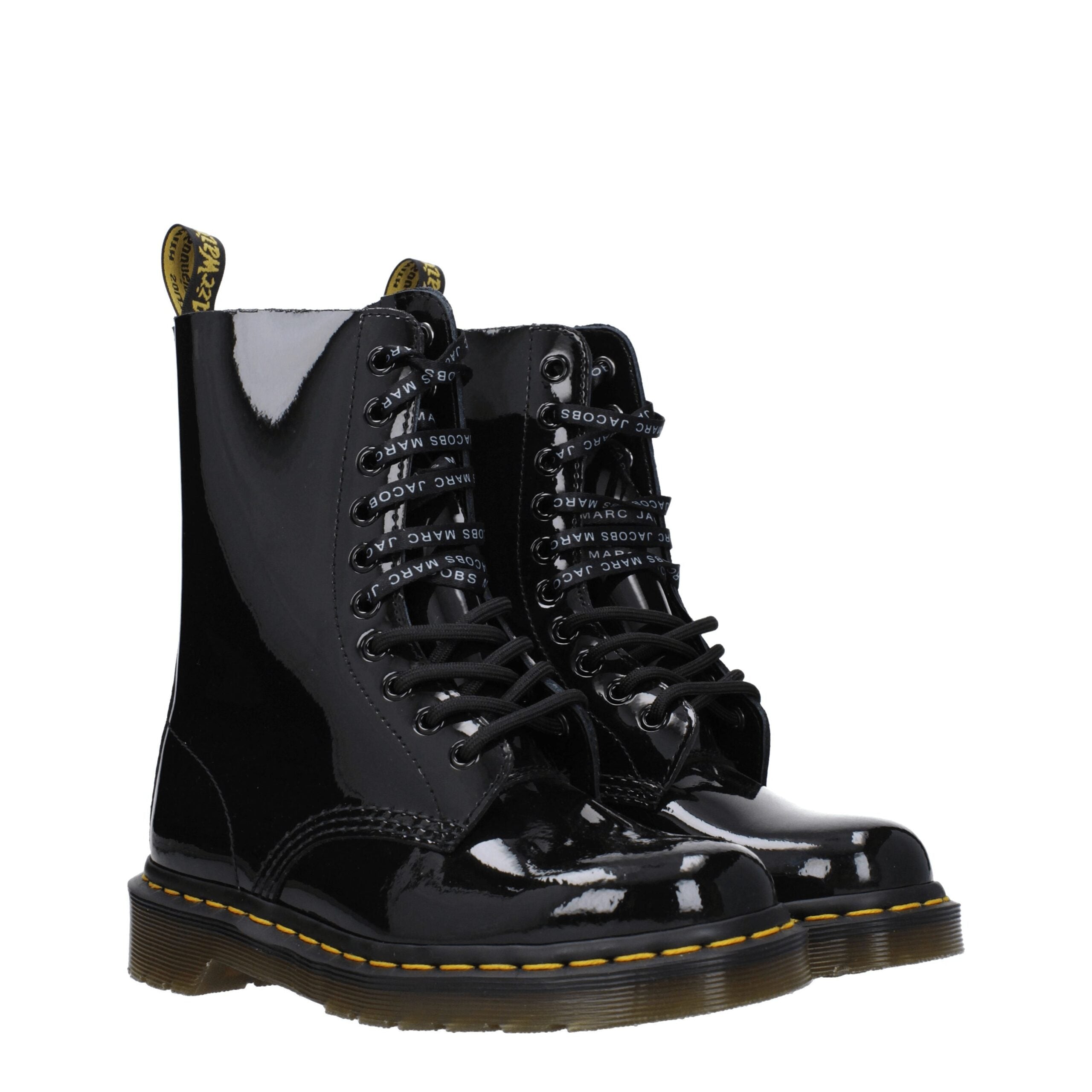 Black Leather Ankle Boots
