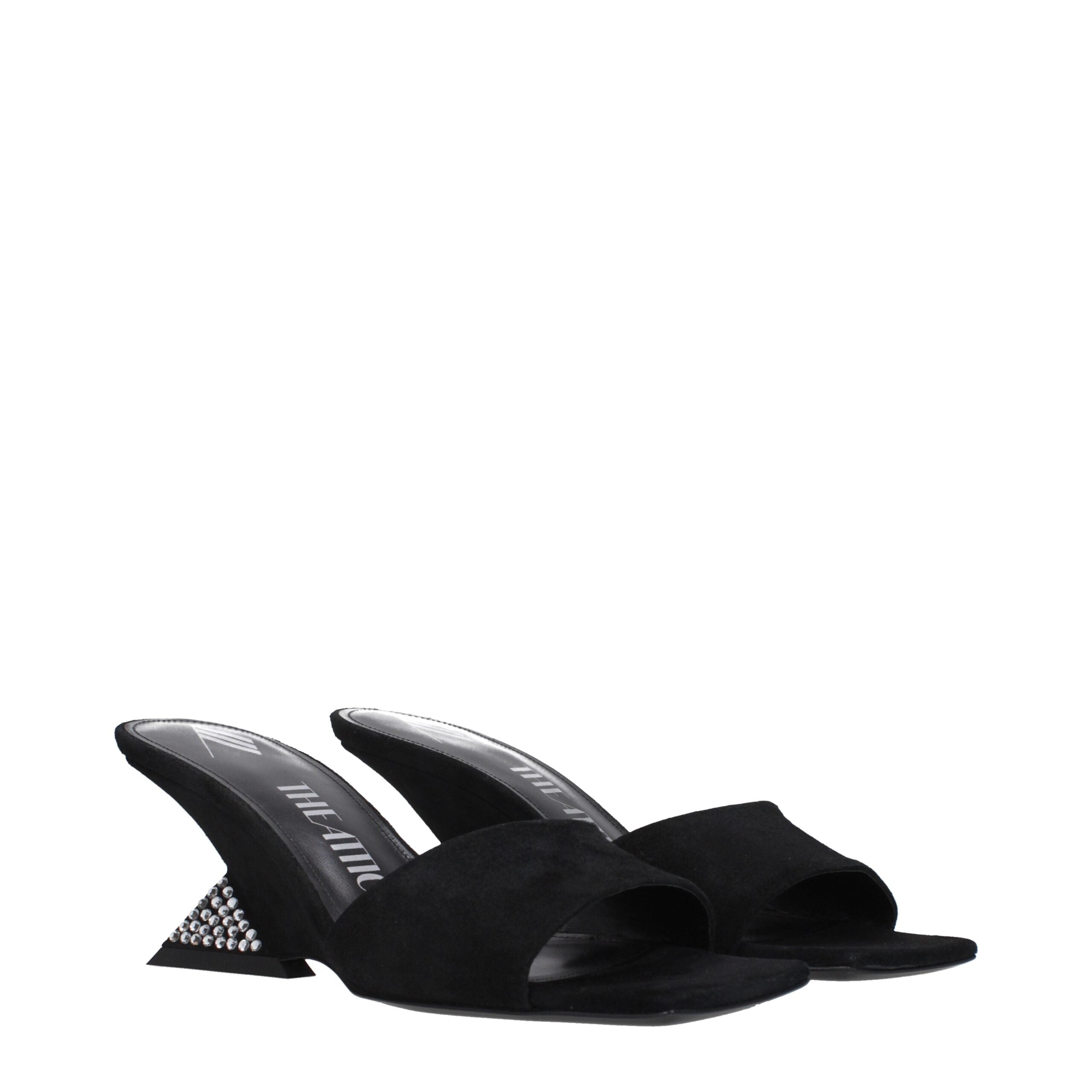 Black Leather Platforms