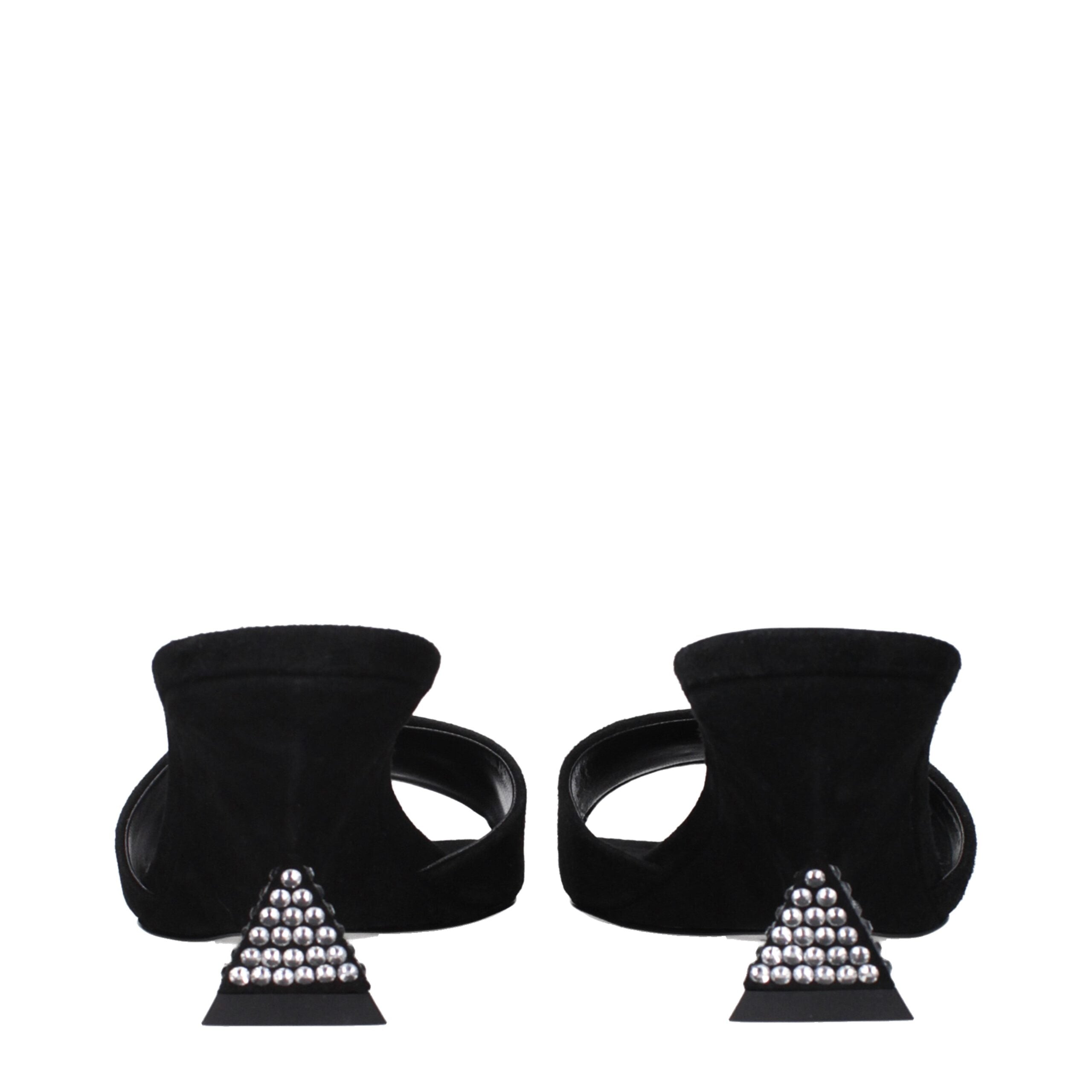 Black Leather Platforms