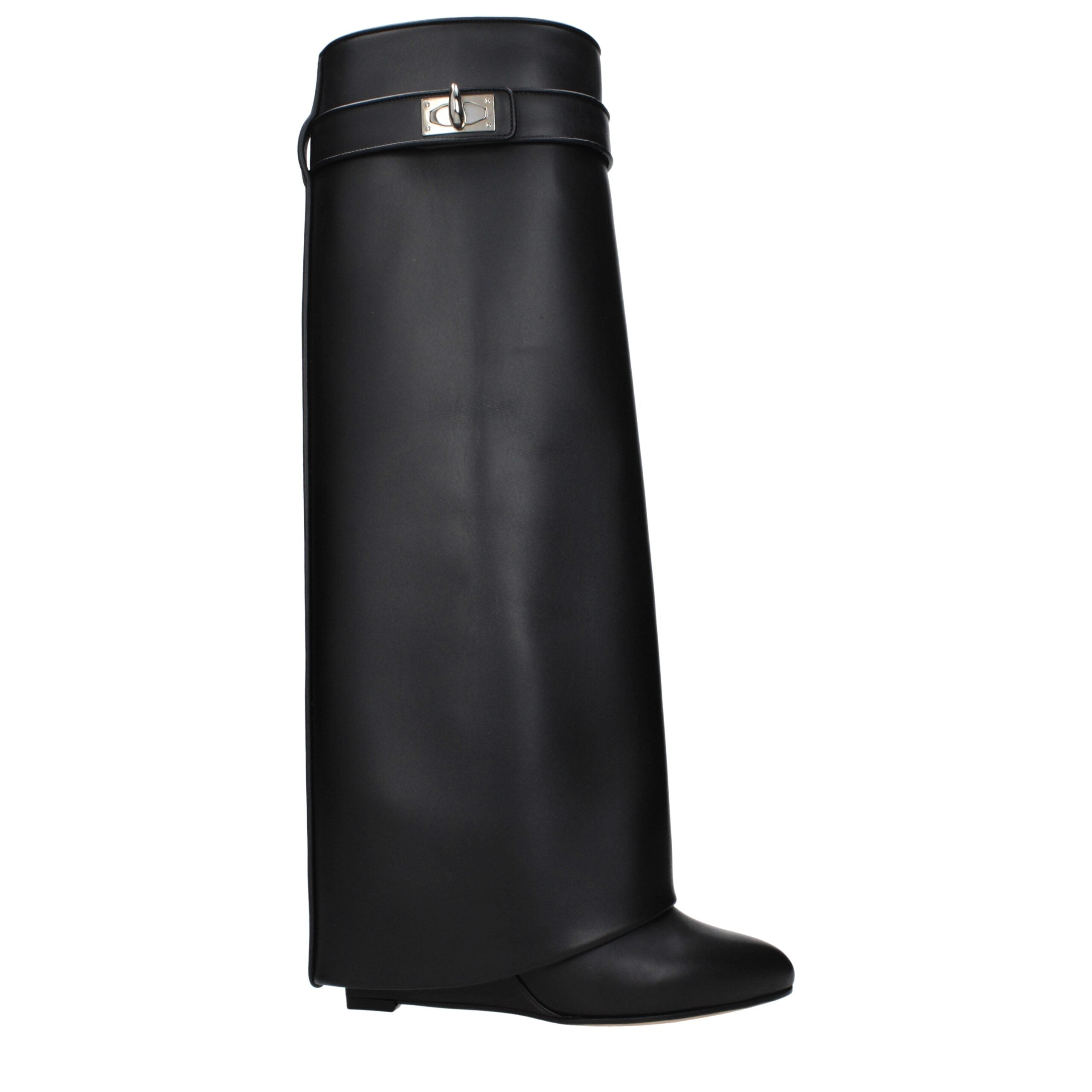 Black Leather Boots