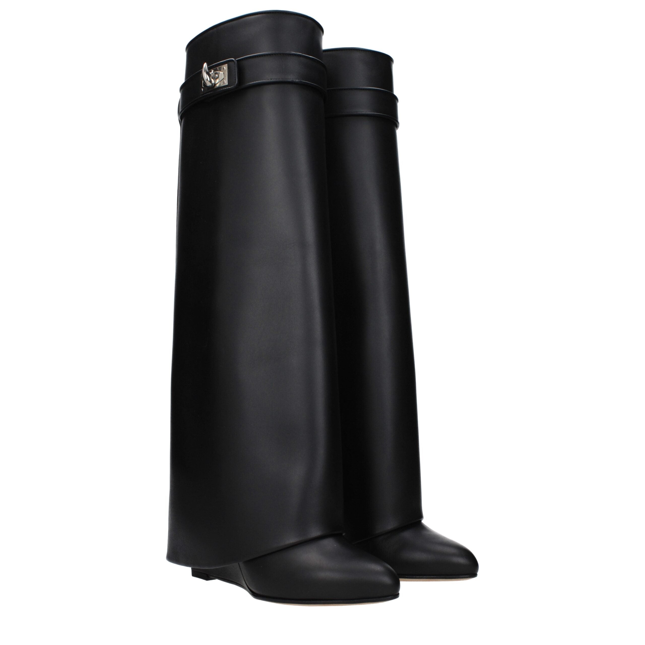 Black Leather Boots