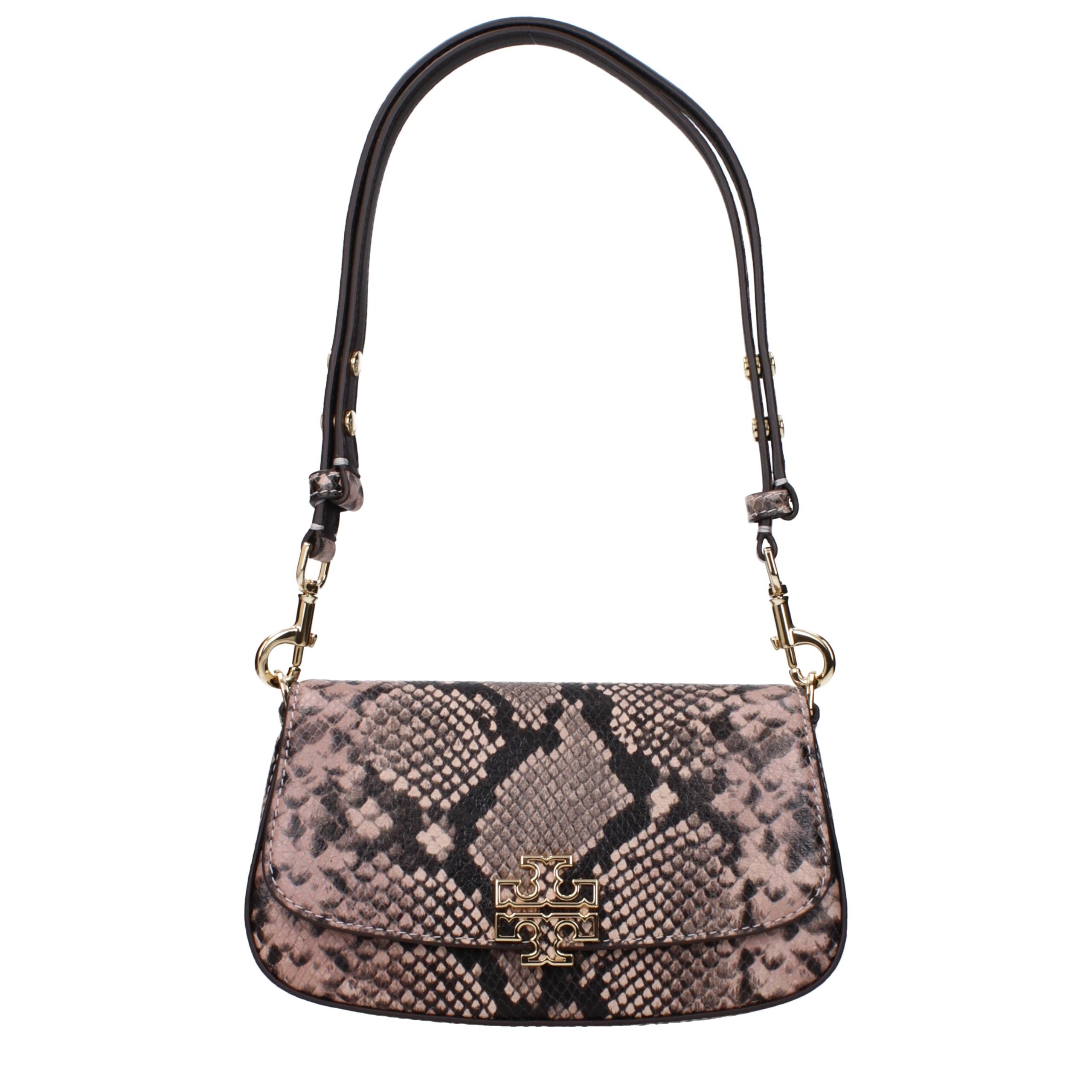 Pink Leather Shoulder Bags