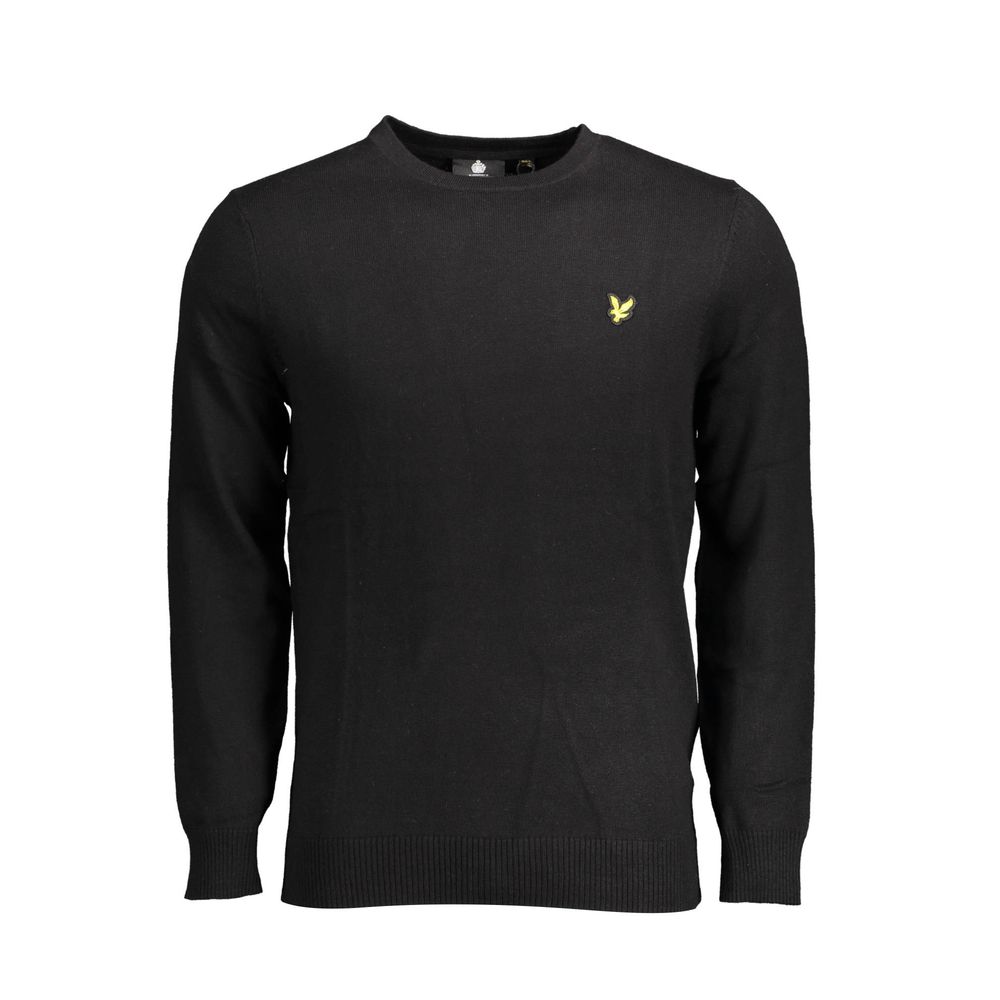 Black Cotton Sweater