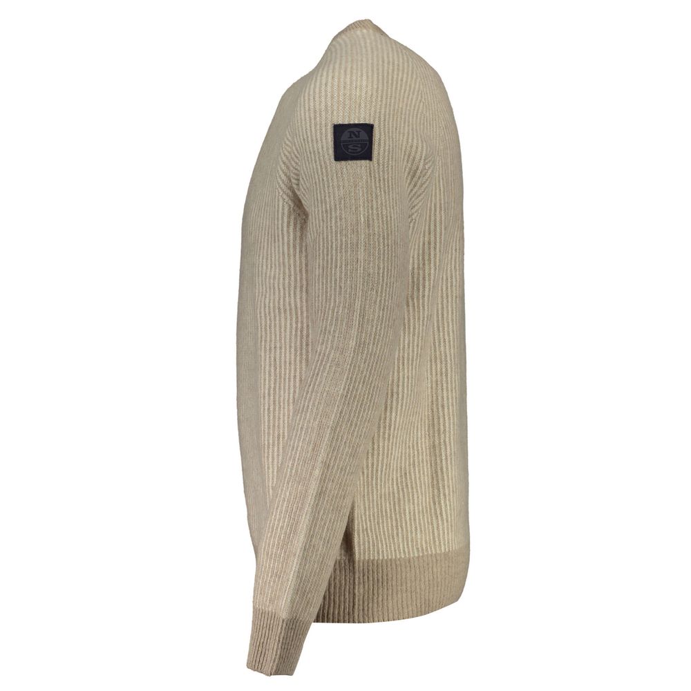 Beige Wool Sweater