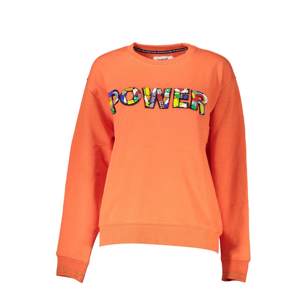 Orange Cotton Sweater