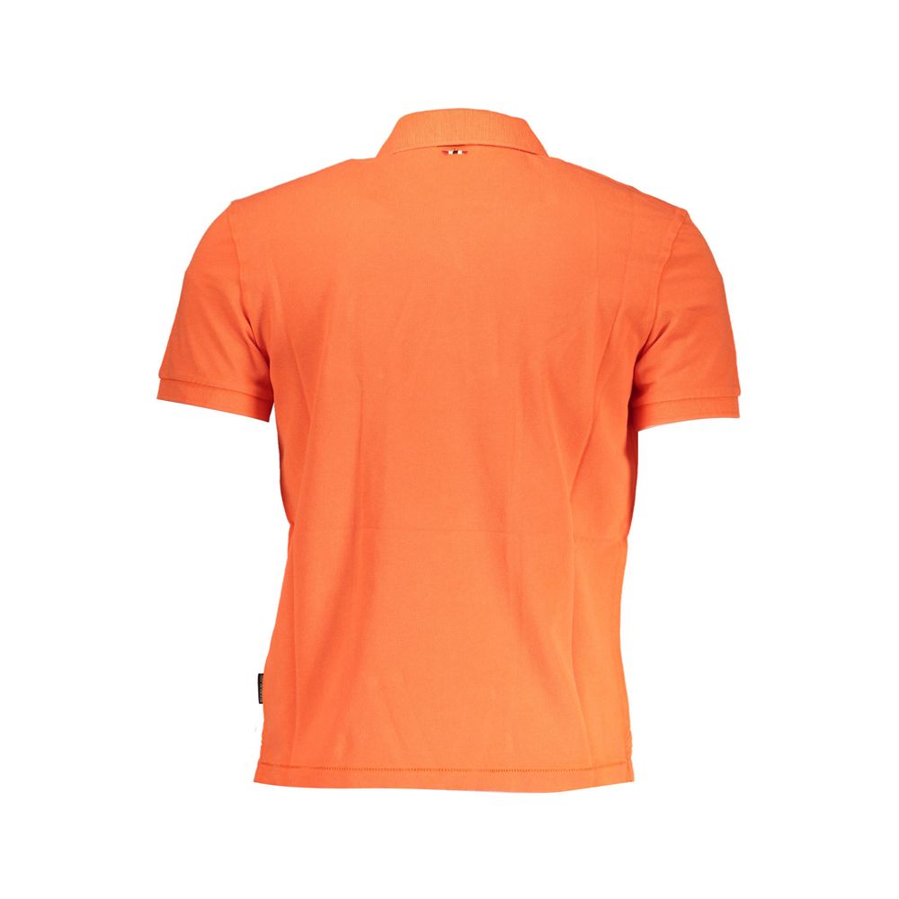 Red Cotton Polo Shirt