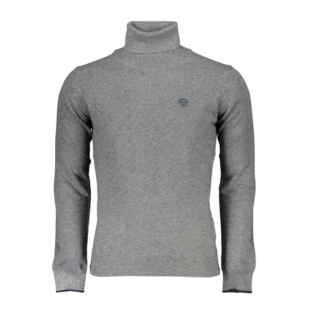 Gray Fabric Sweater