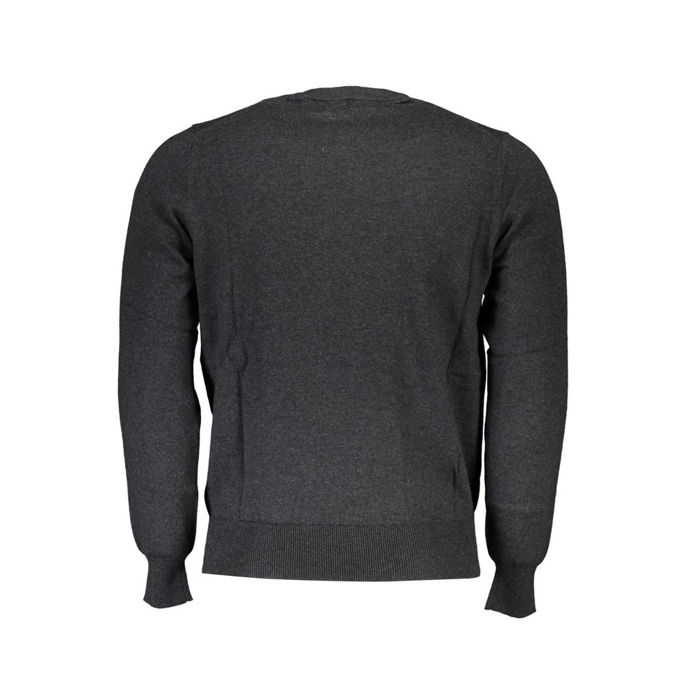 Gray Fabric Sweater