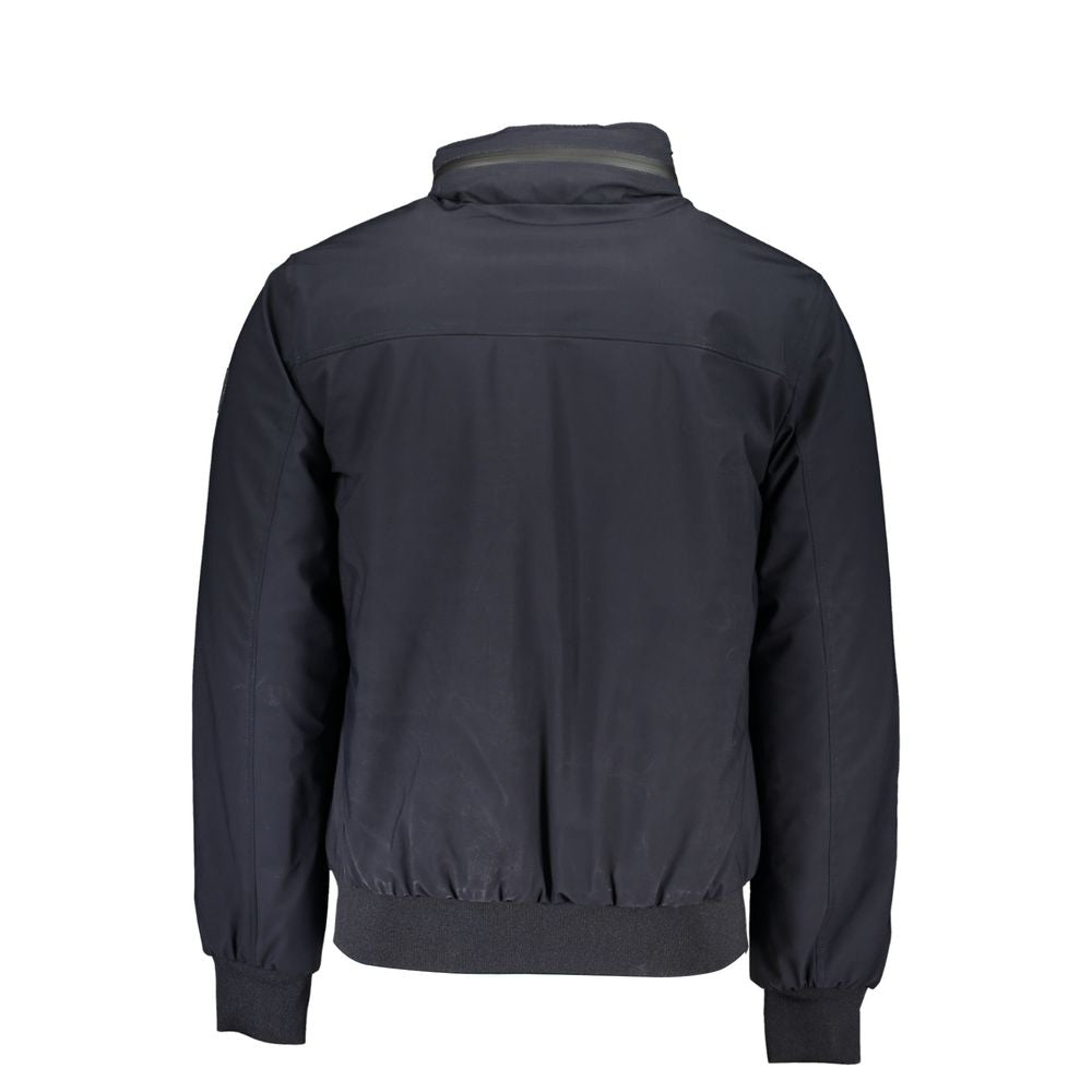 Blue Polyester Jacket