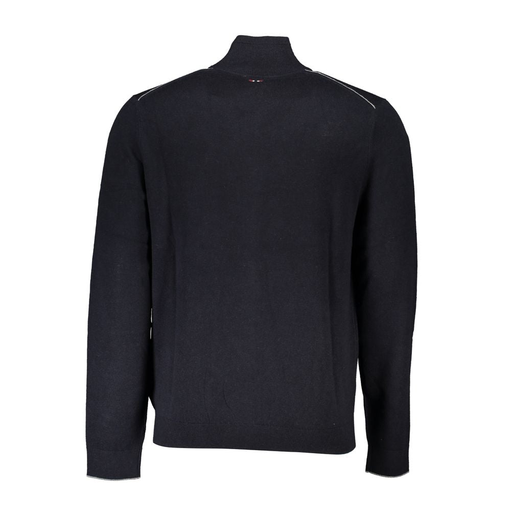 Black Fabric Sweater