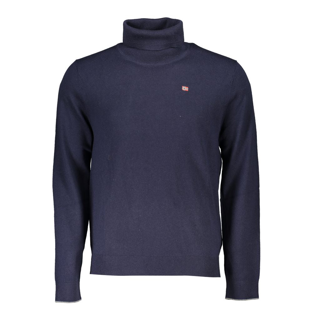 Blue Fabric Sweater