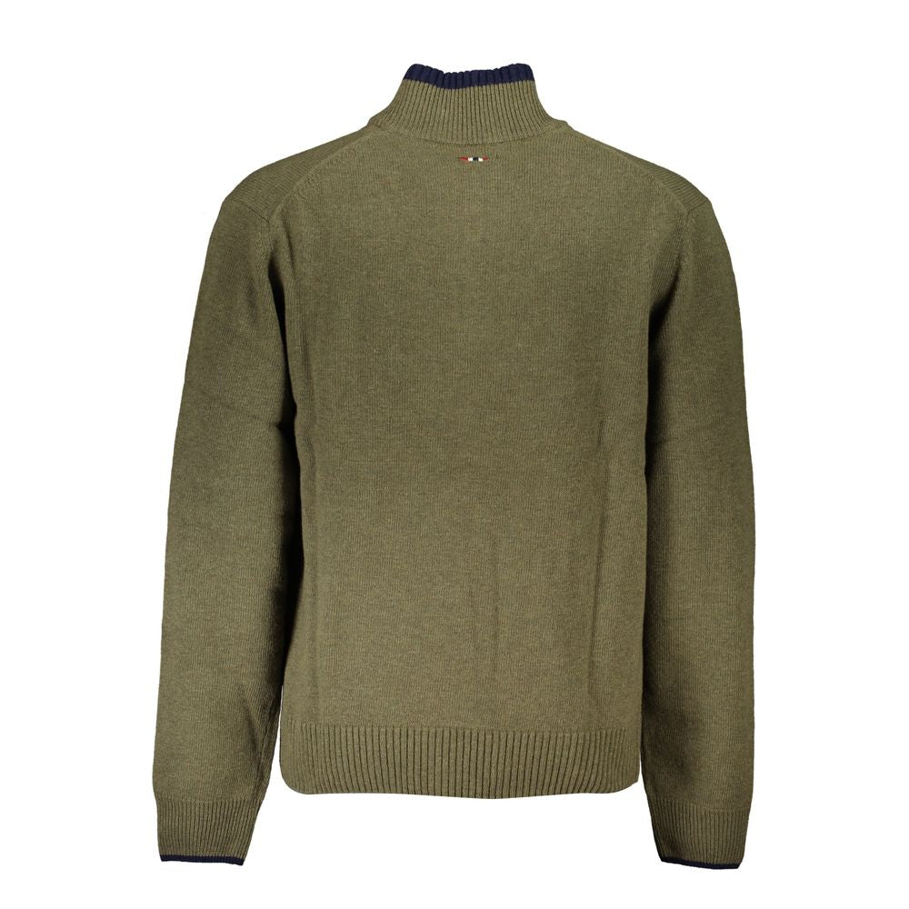Green Fabric Sweater