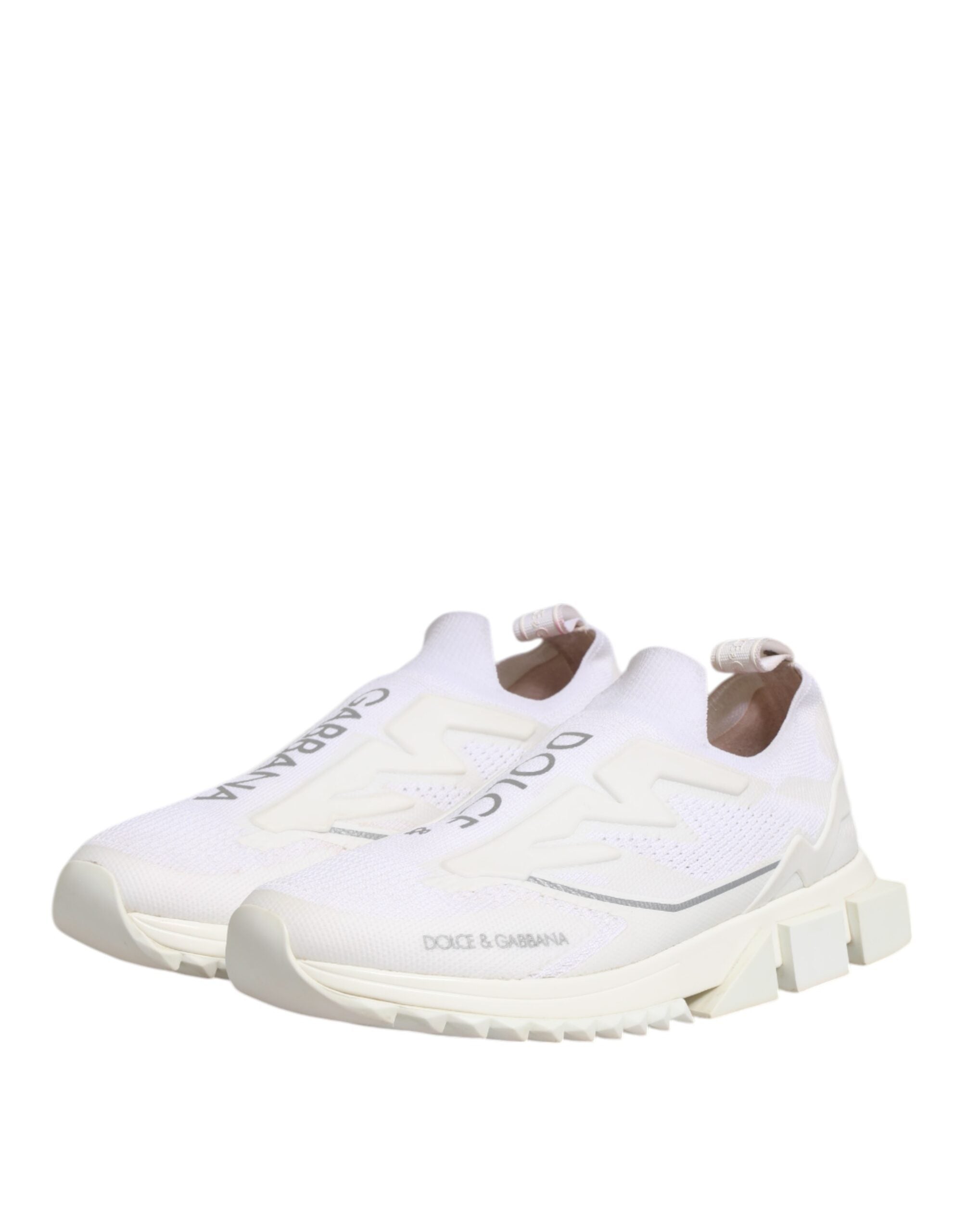 White SORRENTO Slip On Low Top Sneakers Shoes