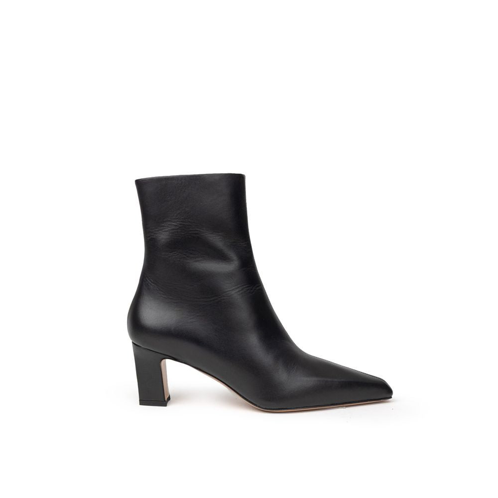 Black Leather Boot