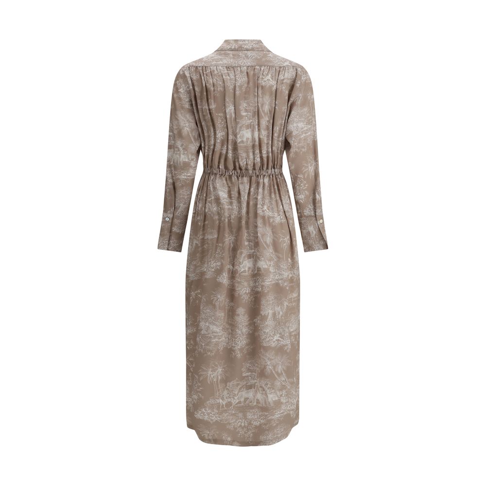 Toile de jouy chemisier Dress