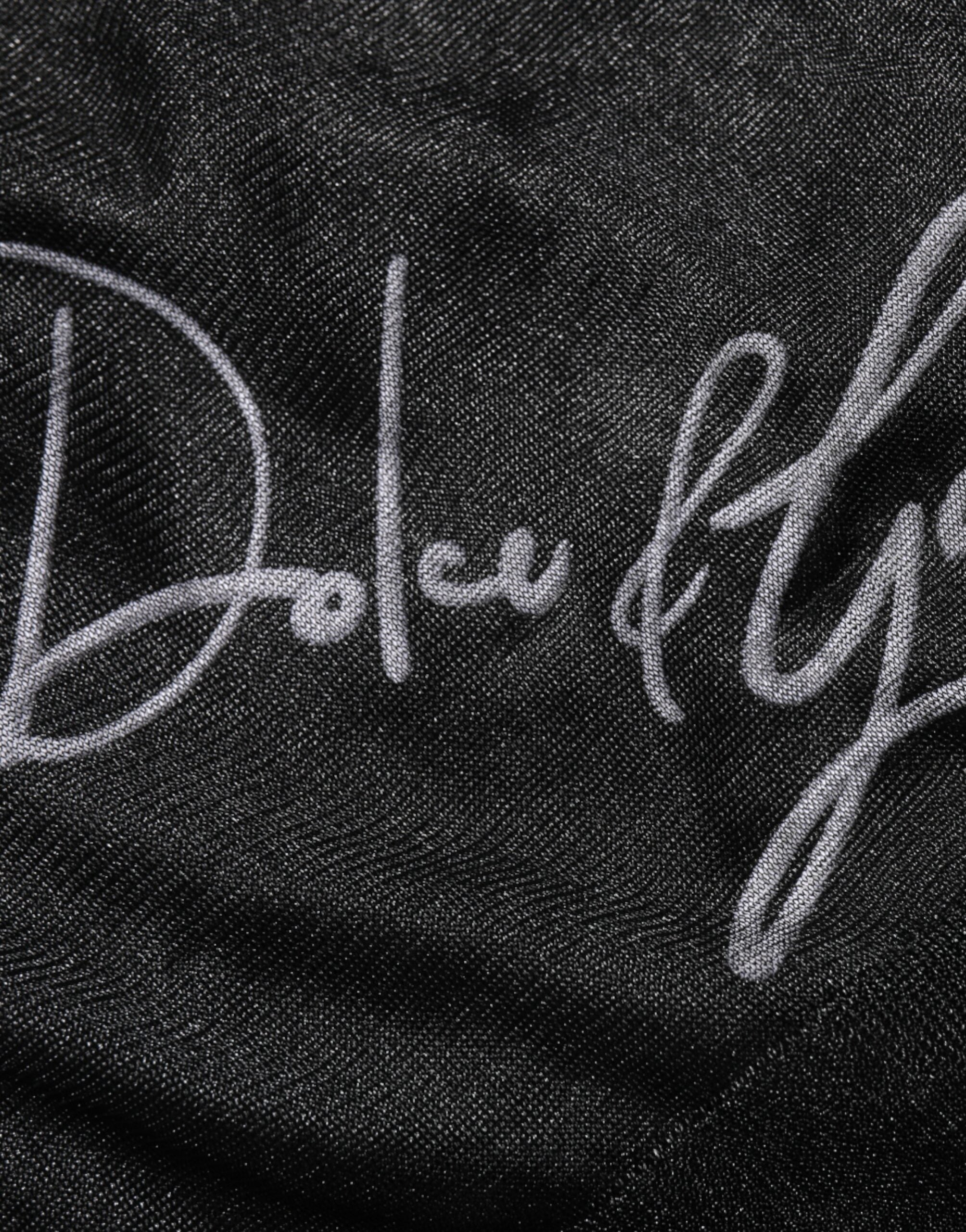 Black Polyester Pullover Sweatshirt Sweater